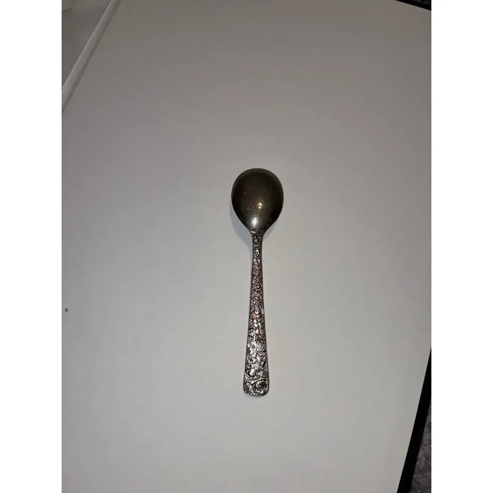 Vintage Cellini Romanesque Serving Spoon